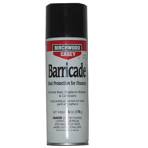 Антикоррозийное пленочное защитное покрытие металла BIRCHWOOD CASEY 33135 BPA6 Barricade® Rust Protection for Firearms 6 oz Aerosol (аэрозоль, 170 г)